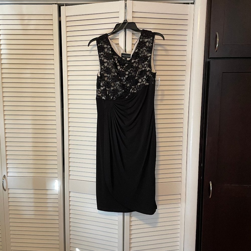 Sleeveless formal black dress NWT